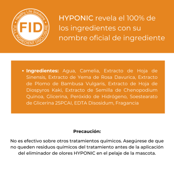 HYPONIC Eliminador de olores De-Skunk Mist (para mascotas) 55m - Imagen 4